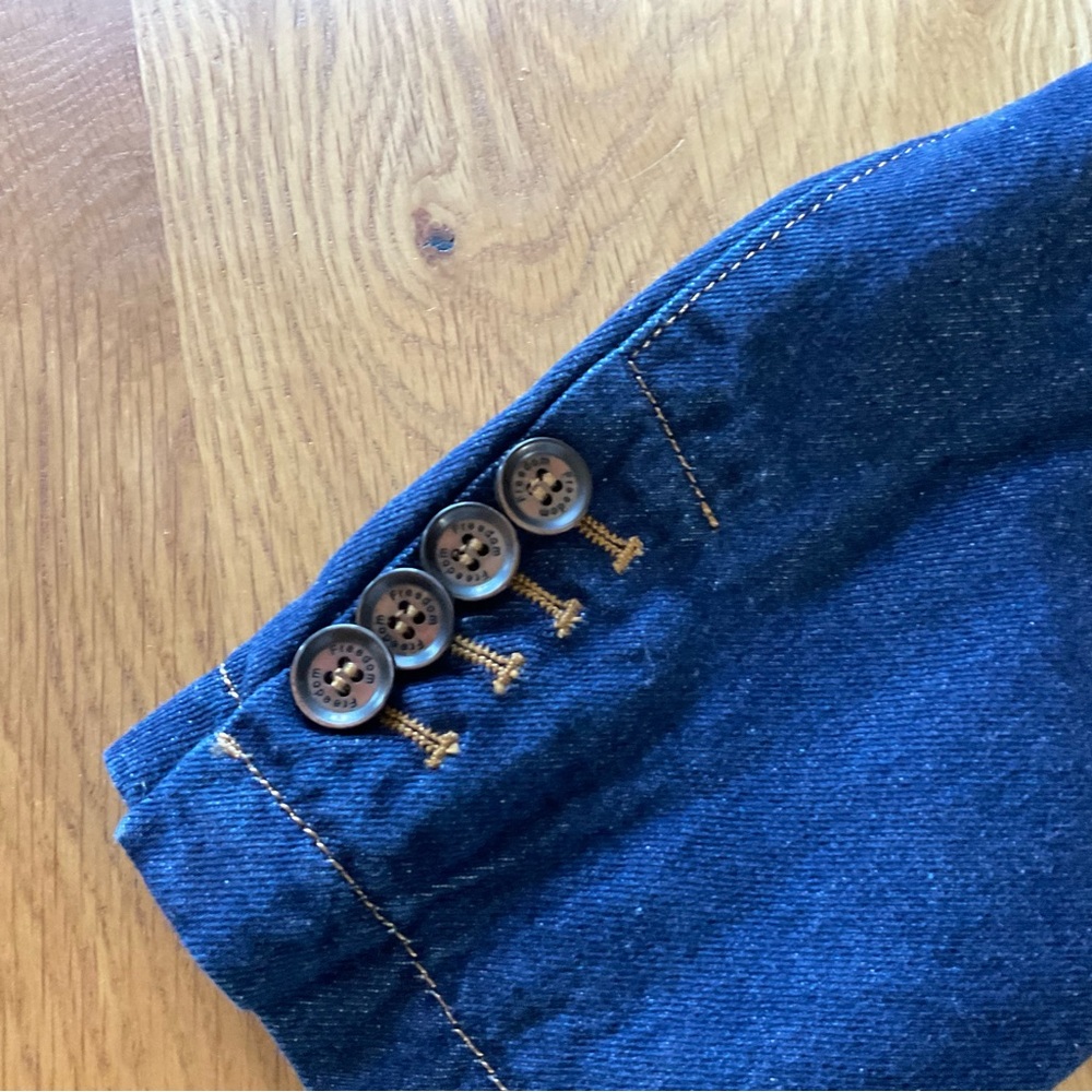 Denim Blazer, Size M - Picture 3 of 7